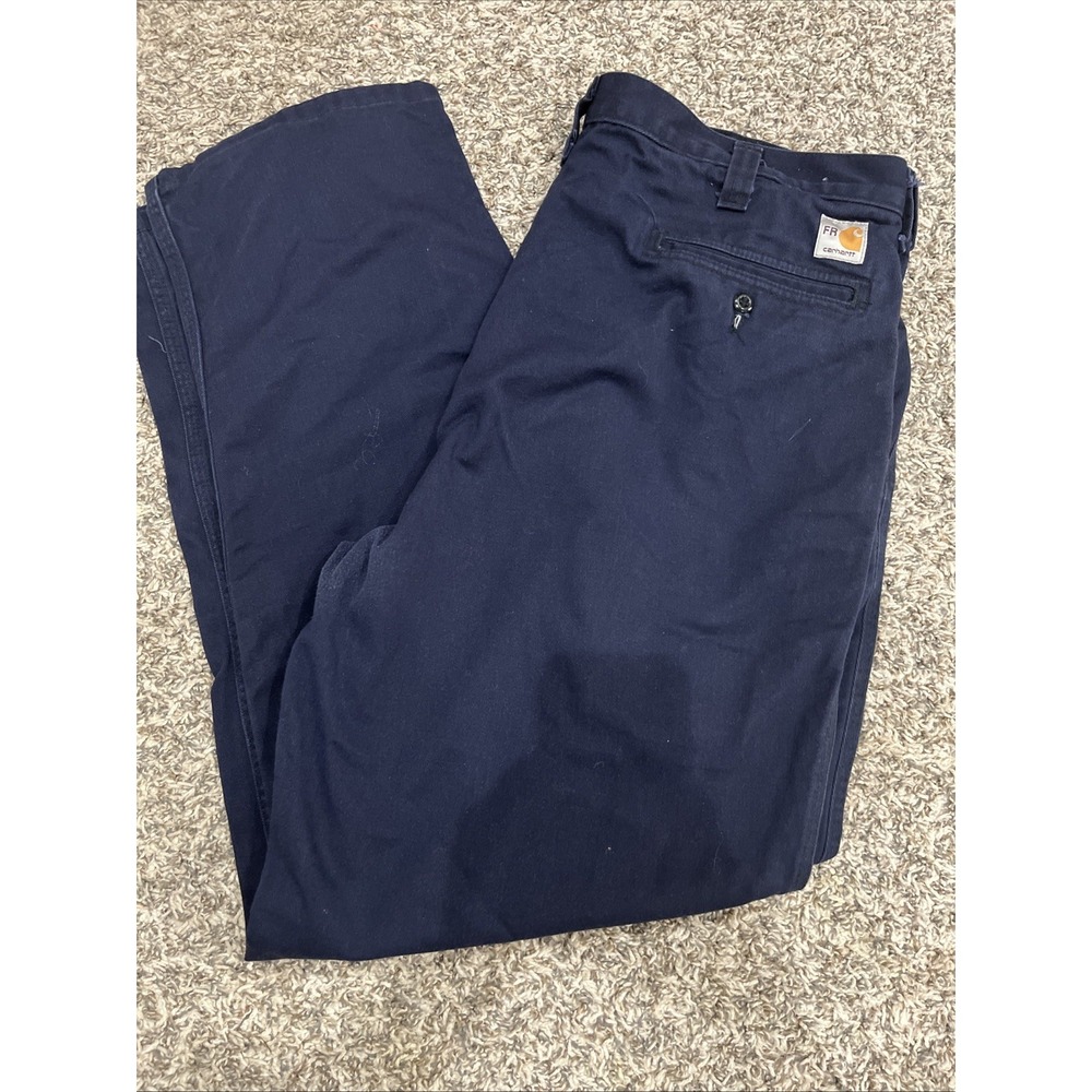 Men's carhartt FR blue‎ pants (1766)